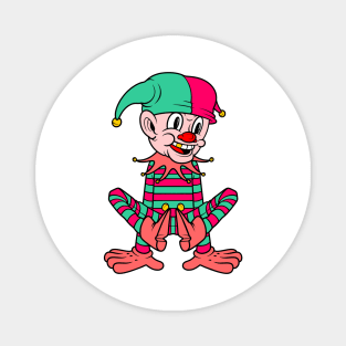 funy clown Magnet